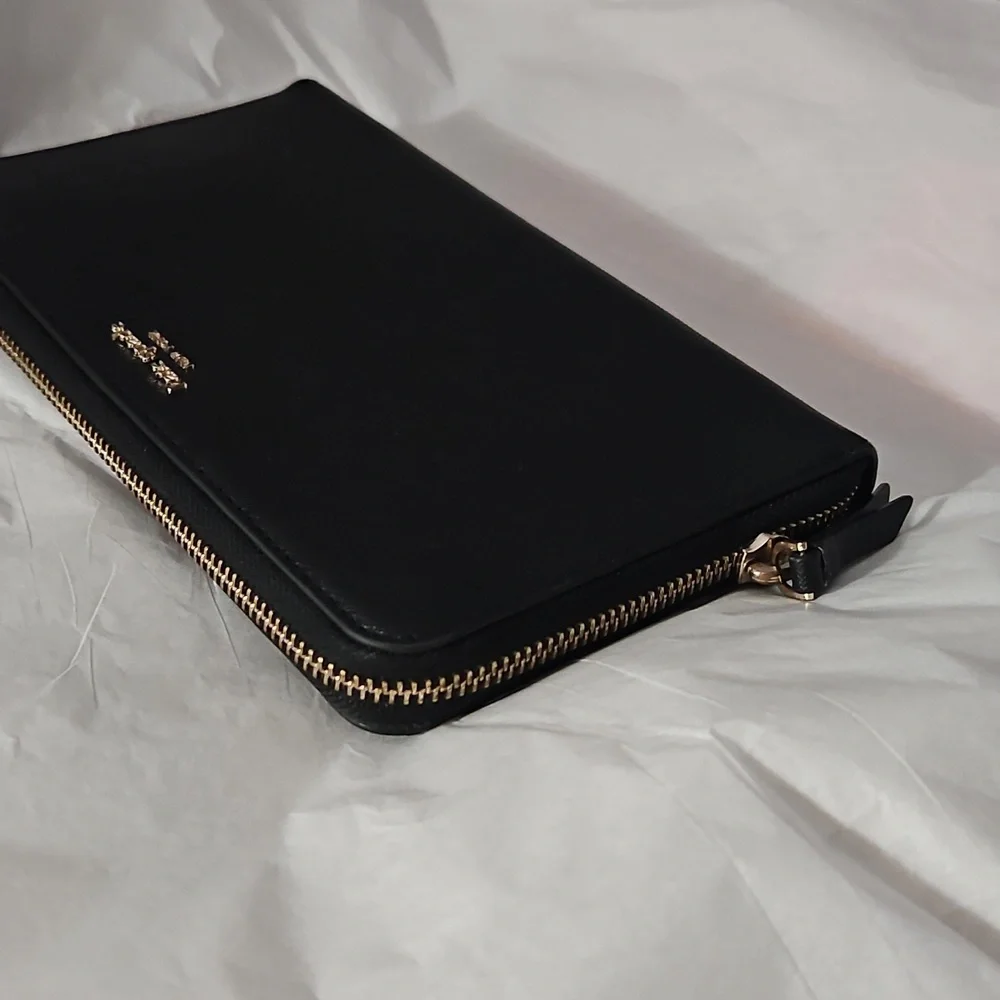 💖❤️Kate Spade Large Black Zippy Wallet - great condition❣️💕